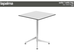 Page 1 Page 2 seltz Tavolino oon piano ribaltabileI struttura in