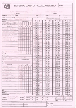 SQUADHAA ,&agrave;\5h F&rdquo; " PUNTEGGIO PROGRESSIVO :