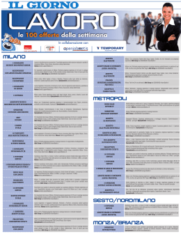 le 100 offerte della settimana