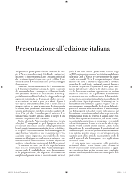 Presentazione all`edizione italiana
