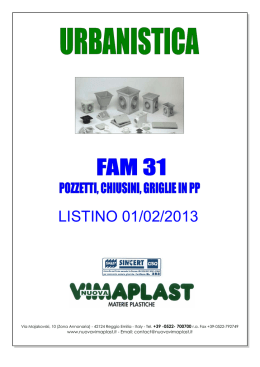 Scarica Listino - Nuova Vimaplast Srl