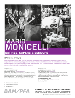 MONICELLI - Italian Cultural Institute of New York