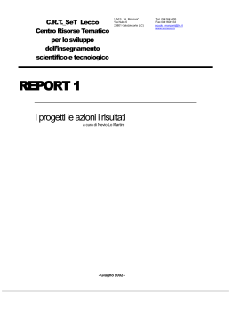 REPORT 1 REPORT 1