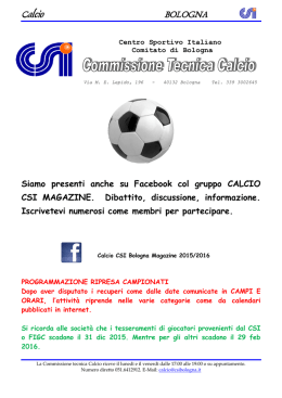 risultati e classifiche al 16 dicembre 2015