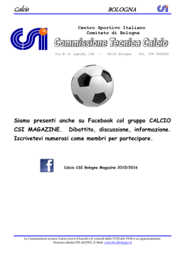 risultati e classifiche al 10 dicembre 2015