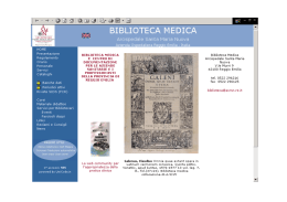 L`origine - Biblioteca Medica