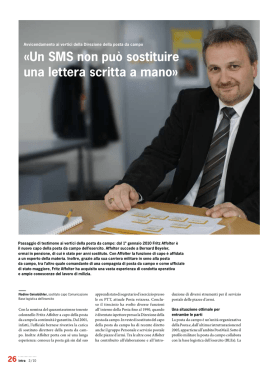 &laquo;Un SMS non pu&ograve; sostituire una lettera scritta a mano&raquo;