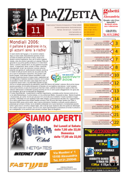 Mondiali 2006: - diAlessandria.it