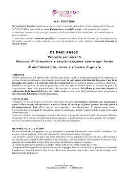 DI PARI PASSO - Comune di Pesaro