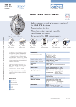 Sterile orbital Quick Connect
