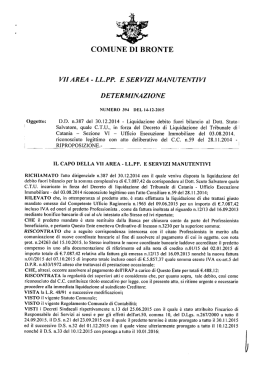 comune di bronte vii area - ll.pp. e ser vizi man u ten ti vi
