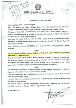 Scarica l`allegato - Ordine degli Avvocati di Viterbo