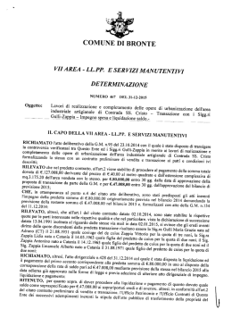 v.. &laquo;:@ - Comune di Bronte