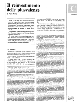 Il reinvestimento