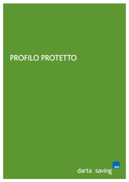 PROFILO PROTETTO - Darta Saving Life Assurance Ltd