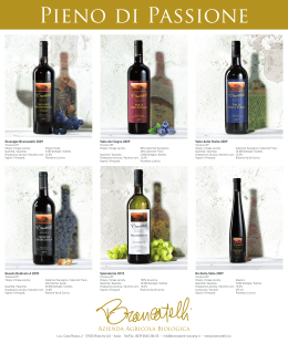Wine leaflet