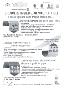crescere insieme genitori e figli