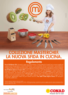 collezione masterchef. la nuova sfida in cucina.