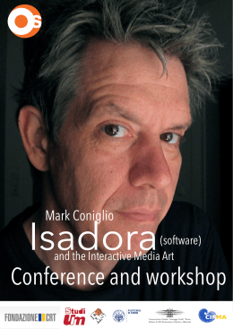 Mark Coniglio - Conference and Workshop