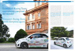 Ecomotori Racing Team: nuovamente campioni