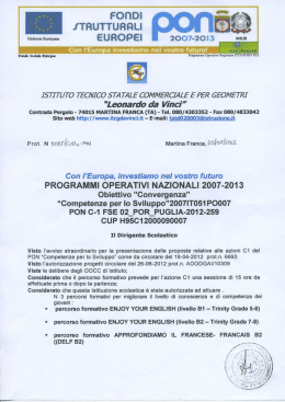 pon straordinari c1 e c5