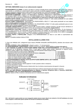 Indicatori di direzione P