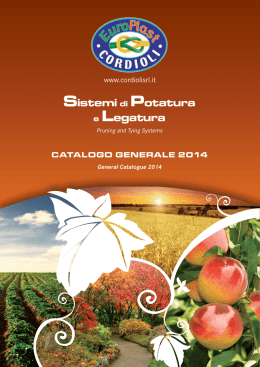 Sistemi di Potatura e Legatura