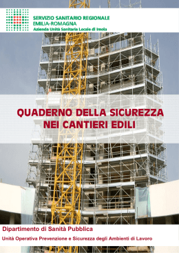 PDF: Quaderno della sicurezza nei cantieri edili Revisione3
