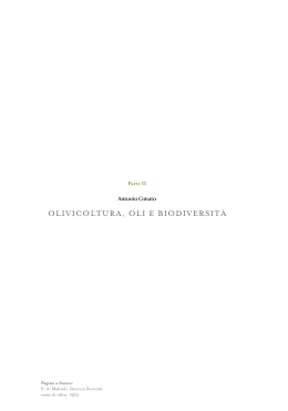 Olivo e olio in Maremma Libro.indd - CNR Ivalsa