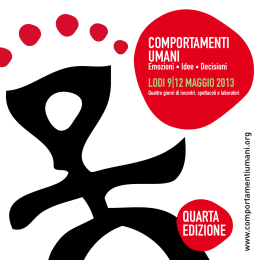 libretto - Cultura Lodi
