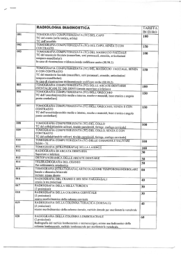 RADIOLOGIA DIAGNOSTICA
