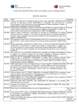 20/01/2016 - Istituto Europeo di Oncologia