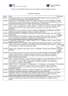 09/09/2015 - Istituto Europeo di Oncologia