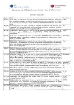 08/07/2015 - Istituto Europeo di Oncologia