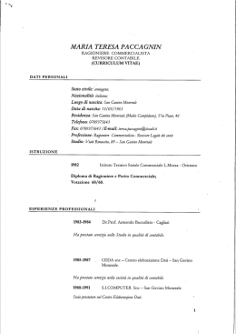 maria teresa pa c ca gnin ragioniere commercialista revisore contabile