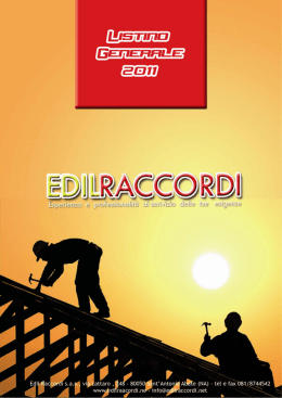 Listino Edil Raccordi