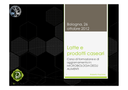 Latte e prodotti caseari - Associazione Italiana di Tecnologia