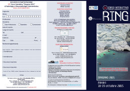 "Gargano 2015" di Radiologia e Neuroradiologia Interventistica