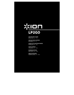 LP 2 GO - Quickstart Guide - v1.0