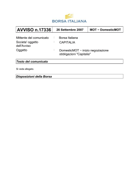 UNICREDIT IT0004012552-IT0004012586