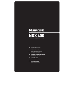 NDX400 - Quickstart Guide - v1.2