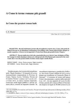 scarica PDF - La Clinica Termale