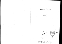 TUTTE LE OPERE