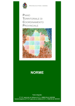 norme - Provincia di Forl&igrave;