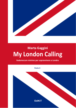 My London Calling – parte 3 - EKT