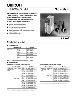 Smartstep SERVOSISTEMI