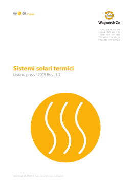 Sistemi solari termici