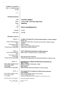 ` INFORMAZIONI PERSONALI