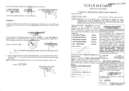 IL SEGRETARIO GENERALE CERTIFICA