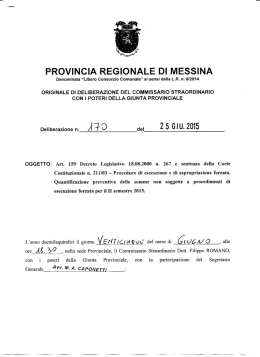 PROVINCIA REGIONALE DI MESSINA